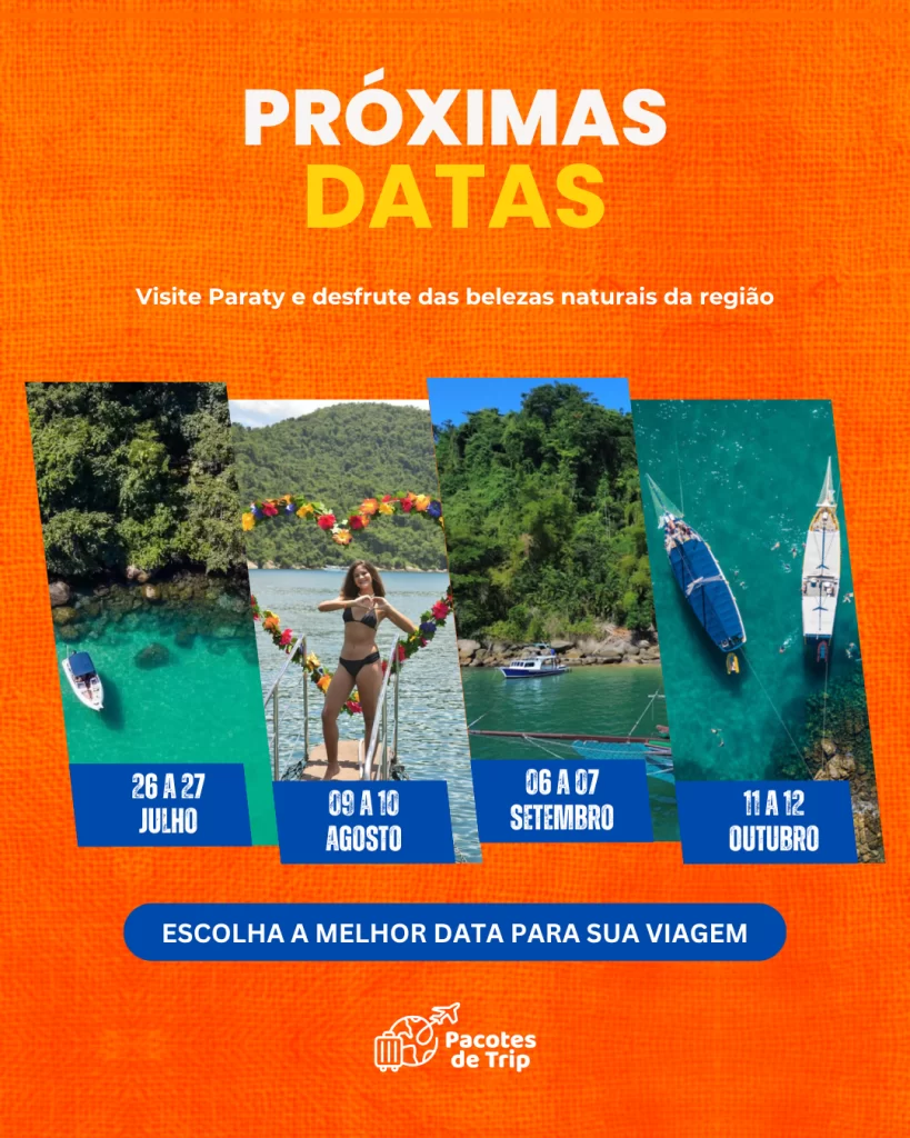 Agência Pacotes de Trip - Bate e Volta Paraty